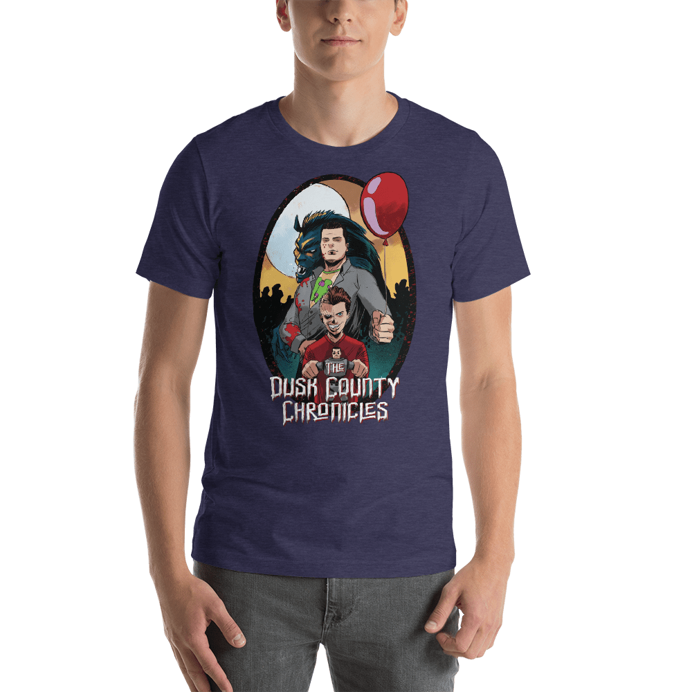 The Dusk County Chronicles Unisex T-Shirt - Metal Ninja Studios