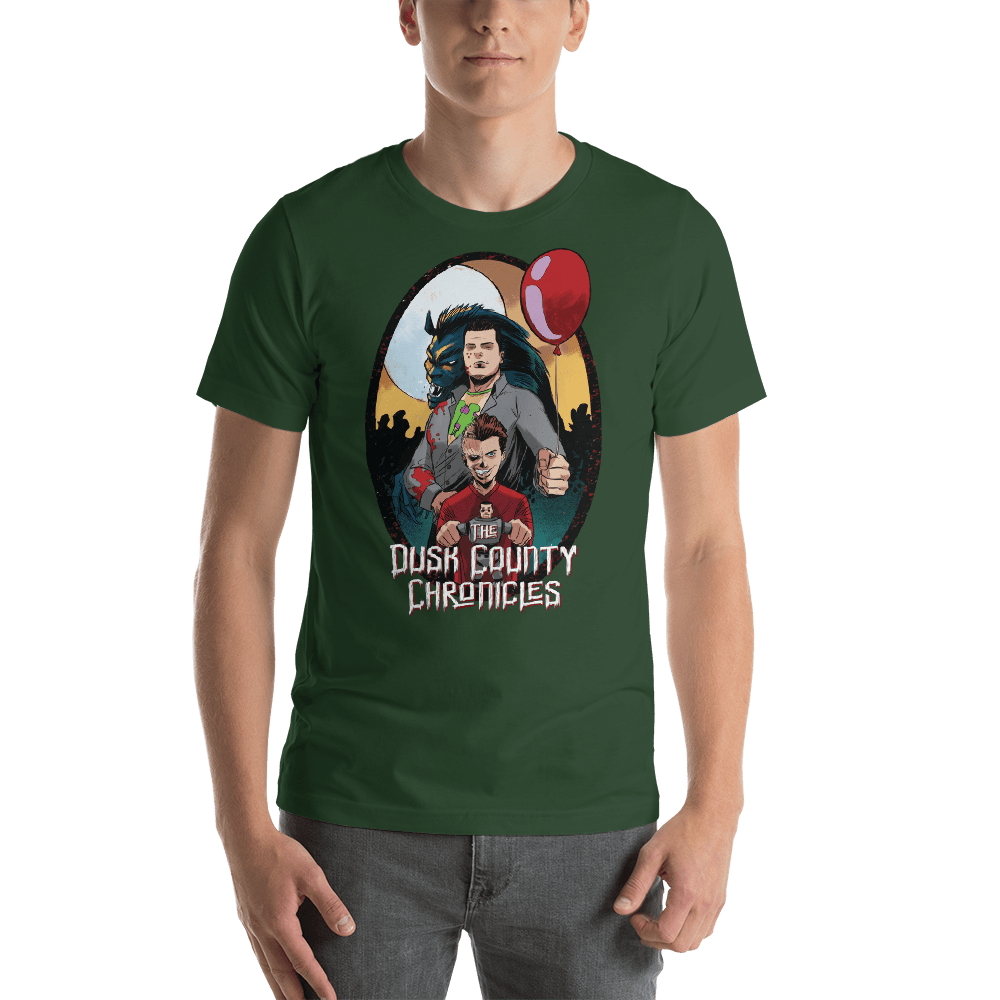 The Dusk County Chronicles Unisex T-Shirt - Metal Ninja Studios