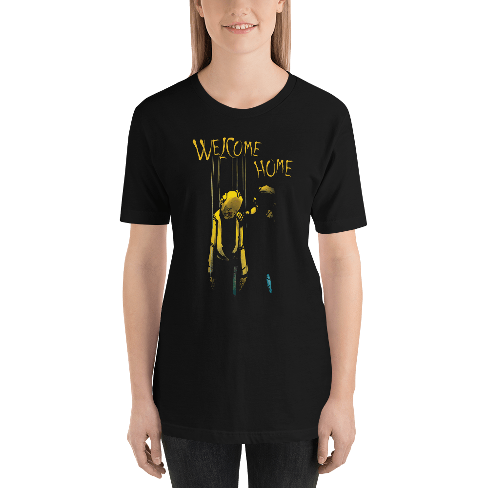 Welcome Home Short-Sleeve Unisex T-Shirt - Metal Ninja Studios