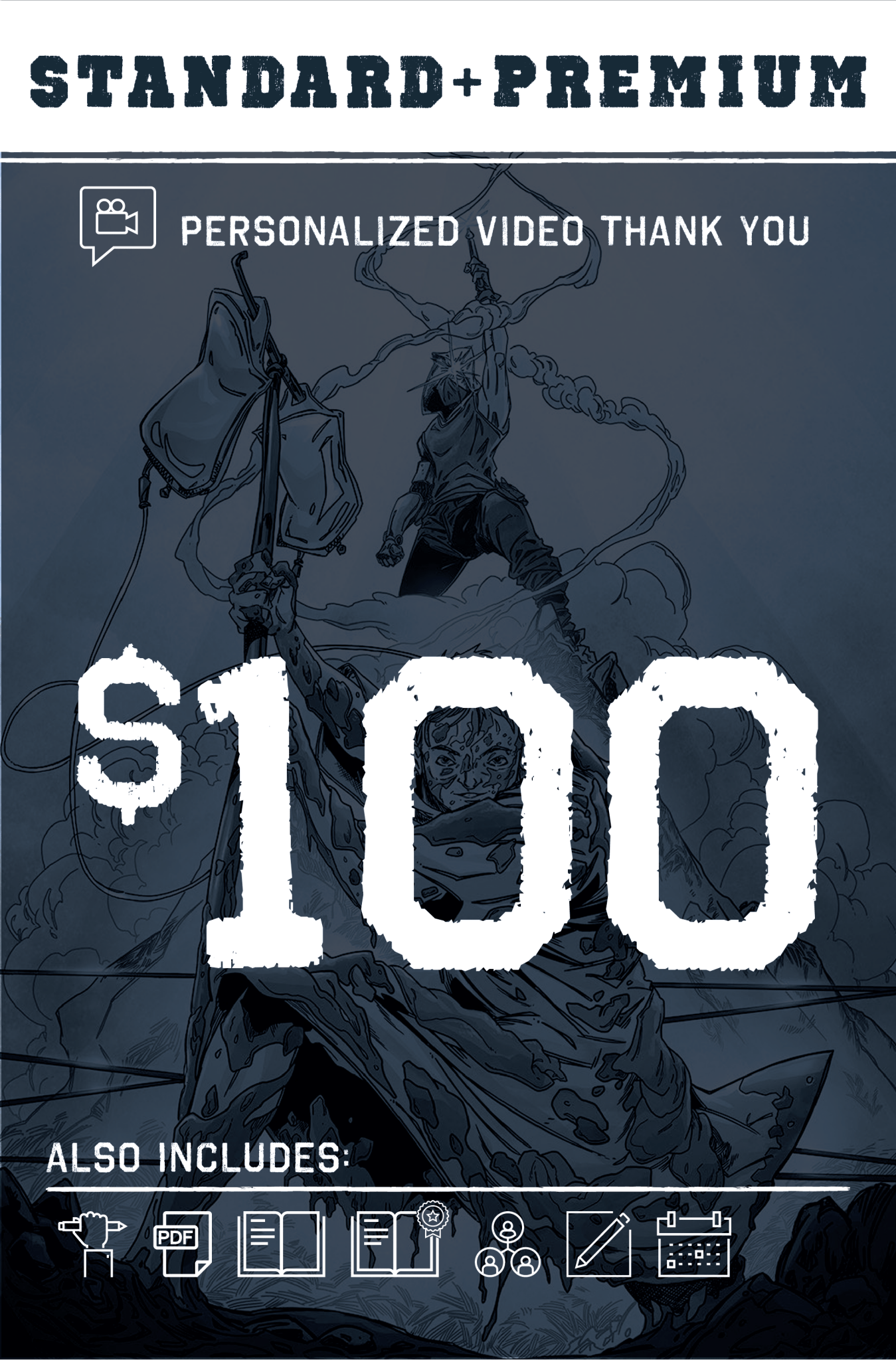 $100 Donation - Metal Ninja Studios