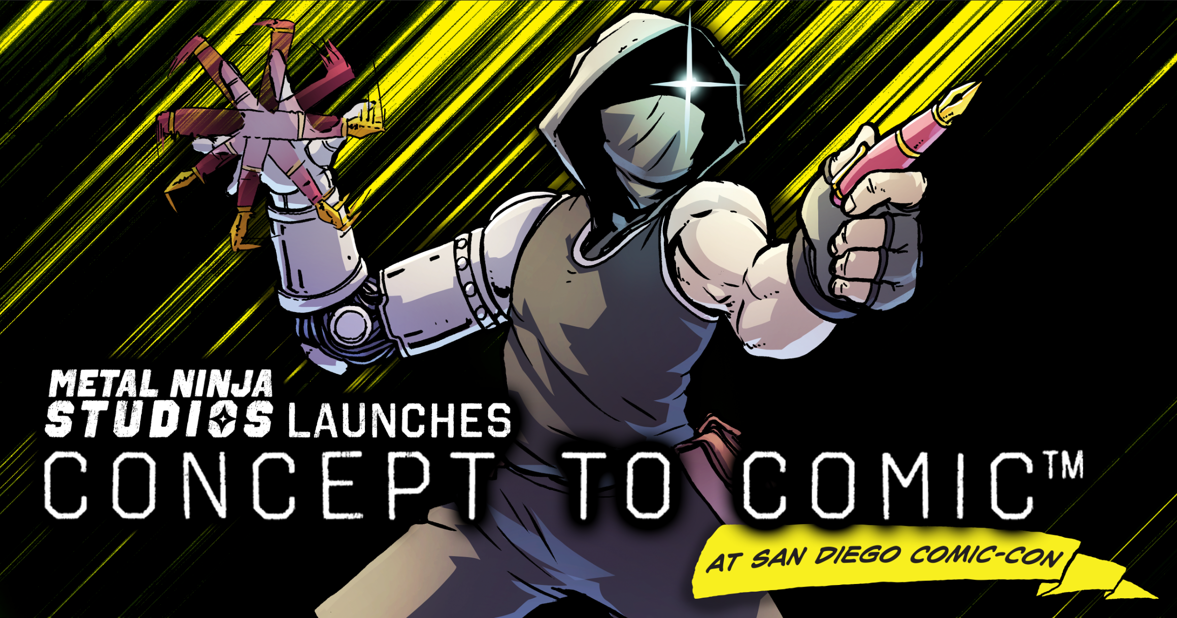 Metal Ninja Studios launches Concept to Comic at San Diego Comic-Con