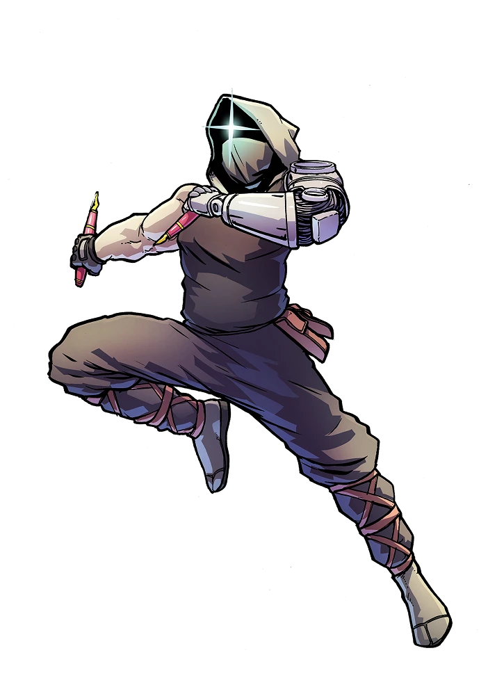 Ren, Metal Ninja Studios Mascot