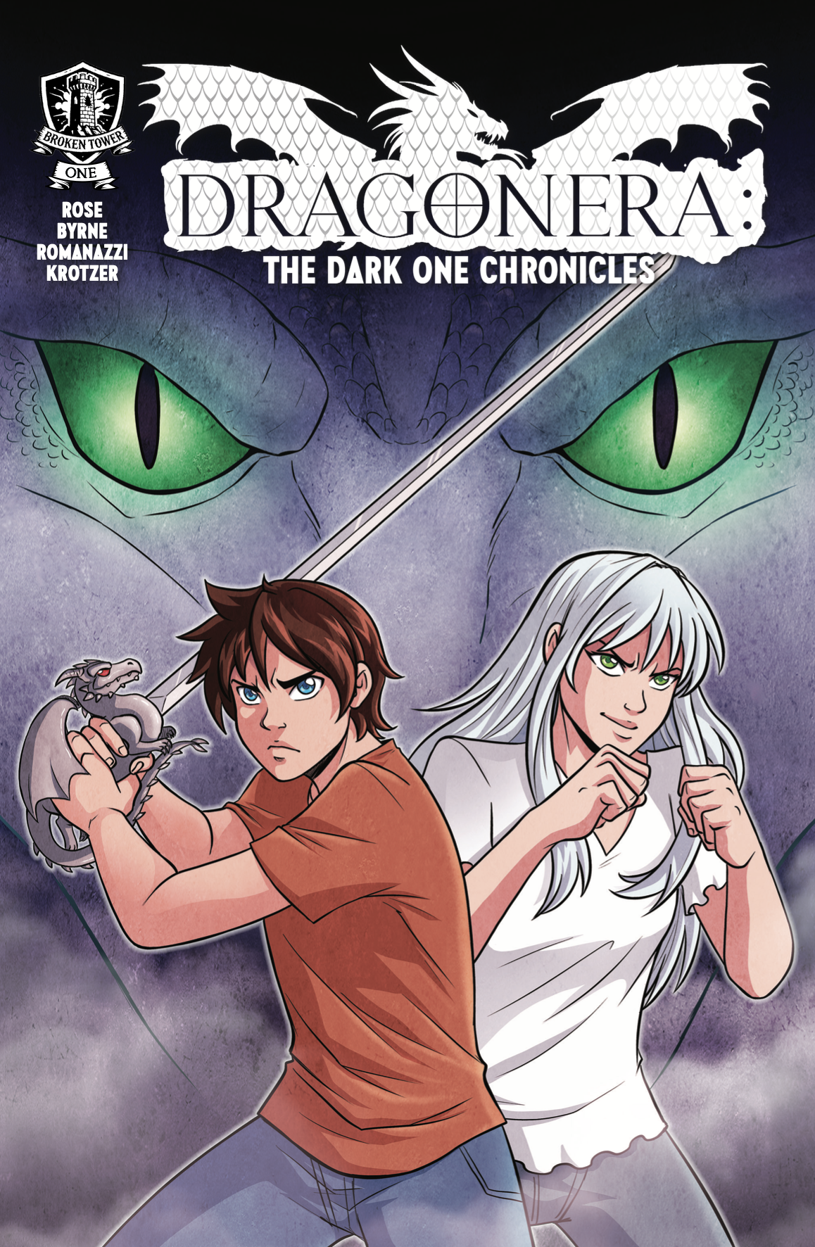 Cover Art for DragonEra: The Dark One Chronicles, Issue #1 by Broken Tower